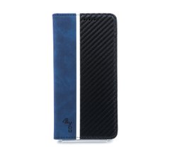 Чохол книжка Carbon для Xiaomi Redmi Note 7 blue/black (4you)
