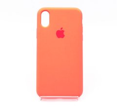 Силіконовий чохол Full Cover для iPhone X/XS coral