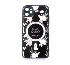 TPU+PC чохол Secret Garden with MagSafe для iPhone 11 black