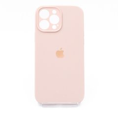 Силіконовий чохол Full Cover для iPhone 13 Pro Max pink sand Full Camera