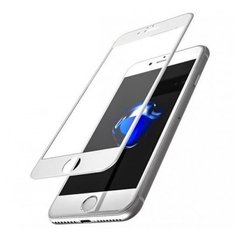 Защитное 6D стекло Full Glue для iPhone 8+ white SP