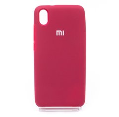 Силіконовий чохол Full Cover для Xiaomi Redmi 7A hot pink