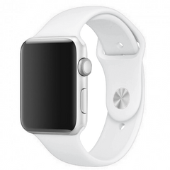 Силіконовий ремінець для Apple Watch Sport Band 38-40mm (S/M & M/L) 3pcs white