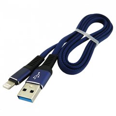 USB кабель Walker C750 iPhone 5 dark blue