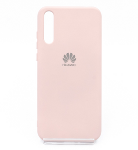 Силиконовый чехол Full Cover для Huawei Y8p 2020 pink sand Protective my color