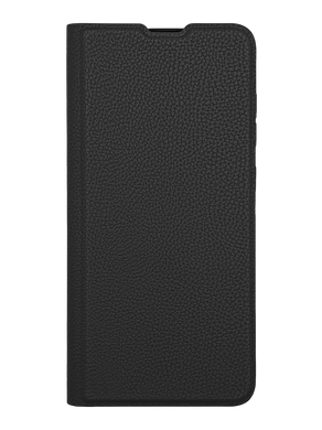 Чохол книжка FIBRA (рельєф) для Samsung A72 black Full Camera