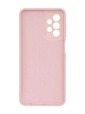 Силіконовий чохол Full Cover для Samsung A23 4G pink Full Camera без logo