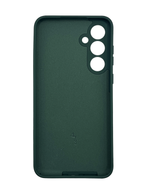 Силіконовий чохол Full Cover для Samsung A55 dark green Full Camera без logo