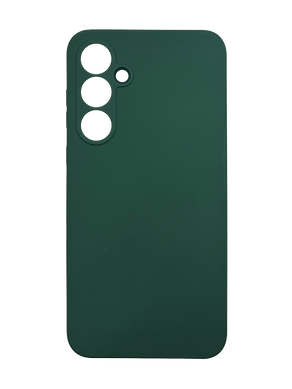 Силіконовий чохол Full Cover для Samsung A55 dark green Full Camera без logo