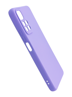 Силіконовий чохол Full Cover для Xiaomi Redmi Note 11 Pro+ lilacFull Camera без logo