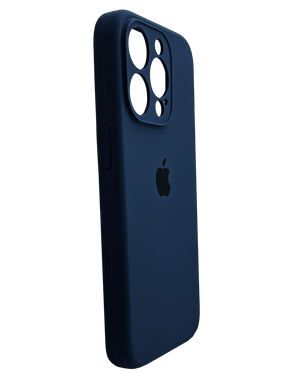 Силіконовий чохол Full Cover для iPhone 15 Pro Max deep navy Full Camera