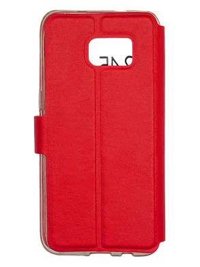 Чехол книжка VIP для Samsung S7 Edge red