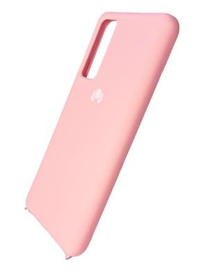 Силиконовый чехол Full Cover для Huawei P Smart 2021 pink