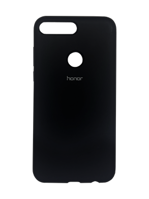 Силиконовый чехол Full Cover для Huawei Y7 2018 Prime black