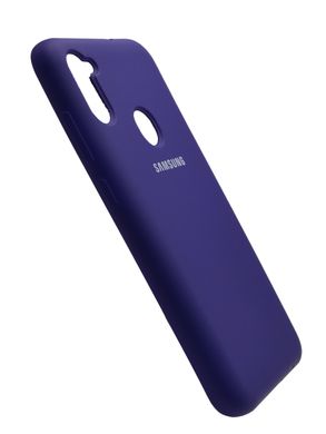 Силіконовий чохол Full Cover для Samsung A11 purple