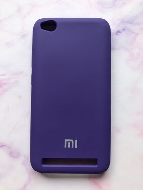 Силиконовый чехол Silicone Cover для Xiaomi Redmi 5A violet