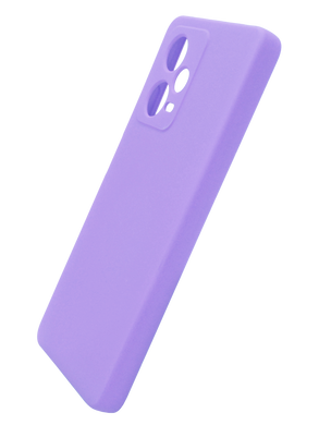 Силіконовий чохол SMTT для Xiaomi Redmi Note 12 Pro 5G lavander Full Camera з мікрофіброю