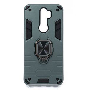 Чохол SP Transformer Ring for Magnet для Xiaomi Redmi Note 8 Pro green протиударний