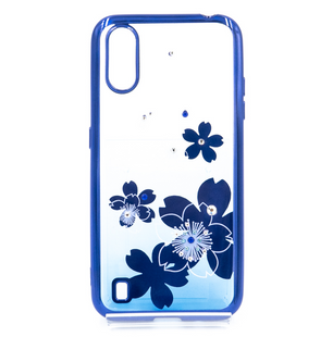 Силіконовий чохол Beckberg Breathe New для Samsung A015 flowers blue