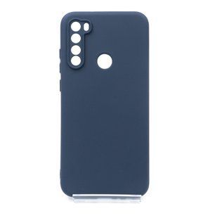 Силіконовий чохол Full Cover для Xiaomi Redmi Note 8T midnight blue Full Camera без logo