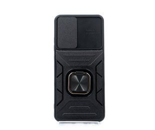 Чехол Camshield Flash Ring for Magnet для Xiaomi Redmi Note 10/Note 10S black противоударный