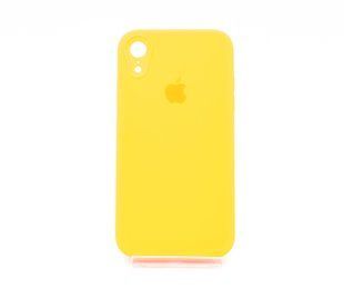 Силіконовий чохол Full Cover Square для iPhone XR bright orange Camera Protective
