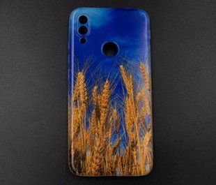 Силиконовый чехол MyPrint для Xiaomi Redmi Note 7 Пшениця, OuCase, clear