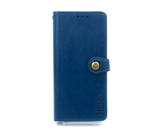 Чохол-книжка шкіра для Xiaomi Redmi Note 12 Turbo/Poco F5 blue Getman Gallant PU