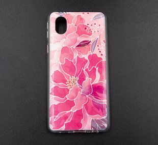 Силиконовый чехол Gelius Print для Samsung A01 Core/M01 Core flowers rose