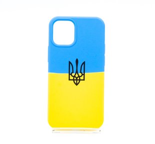 Силіконовий чохол Full Cover для iPhone 12 mini Ukraine