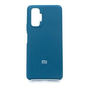 Силіконовий чохол Full Cover для Xiaomi Redmi Note 10 Pro/10 Pro Max cosmos blue