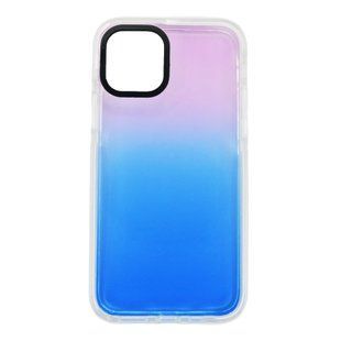 Чохол Rainbow skin для iPhone 11 Pro blue/pink