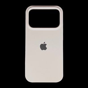 Силіконовий чохол Full Cover для iPhone 17 Pro antique white