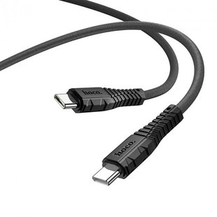 USB кабель Hoco X67 Nano 60W Type-C Type-C 1m black