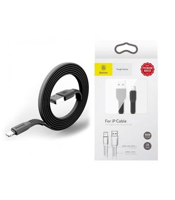 USB кабель Baseus CALZY-B Lightning 2A 1m black