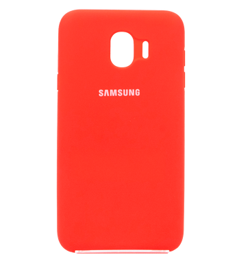 Силіконовий чохол Full Cover для Samsung J4 2018 red
