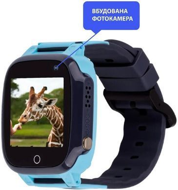 Смарт годинник для дітей Amigo GO008 Milky GPS Wifi blue