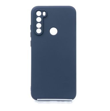 Силіконовий чохол Full Cover для Xiaomi Redmi Note 8T midnight blue Full Camera без logo