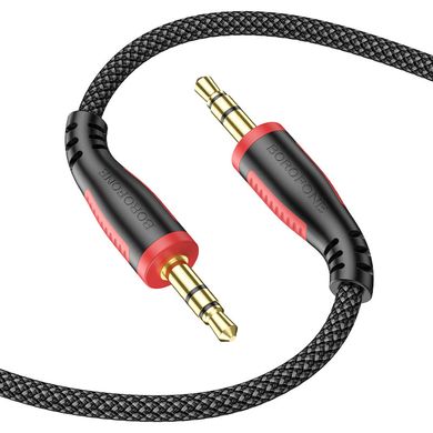 AUX кабель Borofone BL14 audiolink 3.5mm/1m black