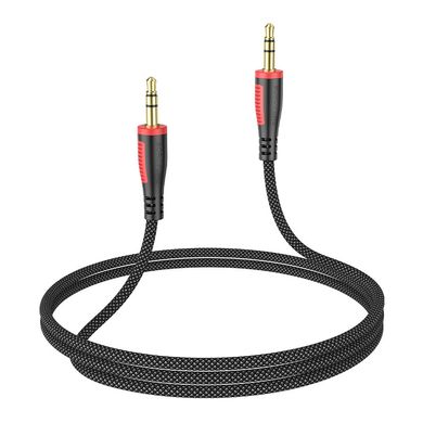 AUX кабель Borofone BL14 audiolink 3.5mm/1m black
