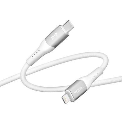 Кабель Ridea RC-US42 UltraStrong Type-C to Lightning 30W 1.2m white