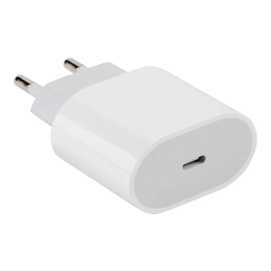 Сетевое зарядное устройство Apple iPhone 14 Pro Max PD 20W Type-C to Lightning white