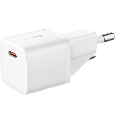 Мережевий зарядний пристрій Baseus GaN5 Mini Fast Charger Type-C 20W white P10110900213-01