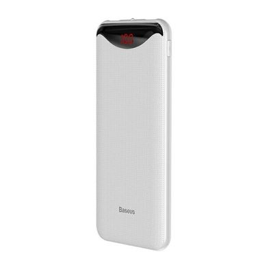 Power Bank Baseus Gentleman Digital Display 10000 mAh white