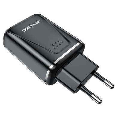 Сетевое зарядное устройство Borofone BA54A QC3.0 18W black