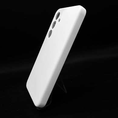 Силиконовый чехол Full Cover Lakshmi для Samsung S24 white (AAA) Full Camera без logo