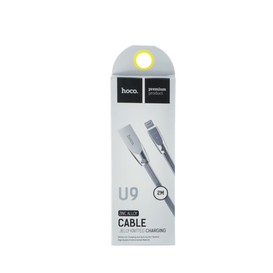 USB кабель Hoco U9 IPhone silver 2м
