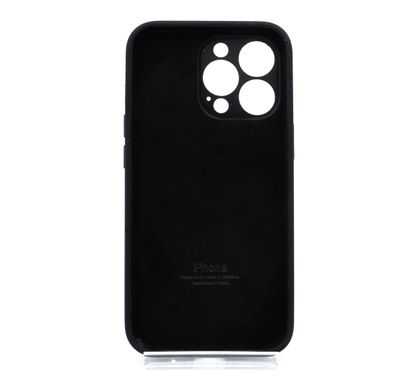 Силіконовий чохол Full Cover для iPhone 13 Pro black Full Camera