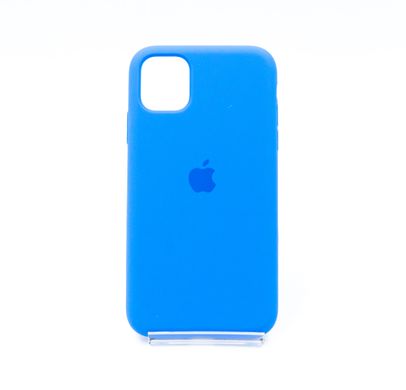 Силіконовий чохол Full Cover для iPhone 11 new lake blue