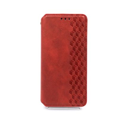 Чохол-книжка шкіра для Samsung M23 5G/M13 4G red Getman Cubic PU
